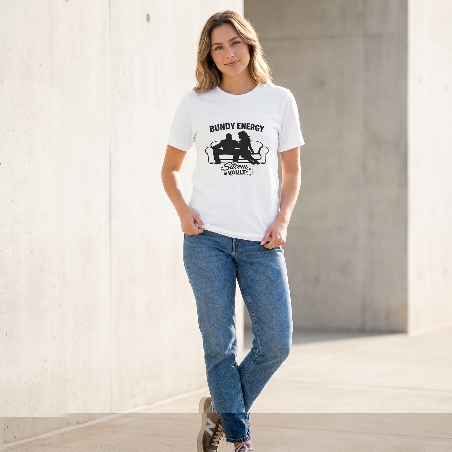 BUNDY ENERGY T‑Shirt | Retro Sitcom Inspired Tee | 90s Style Graphic by The Sitcom Vault